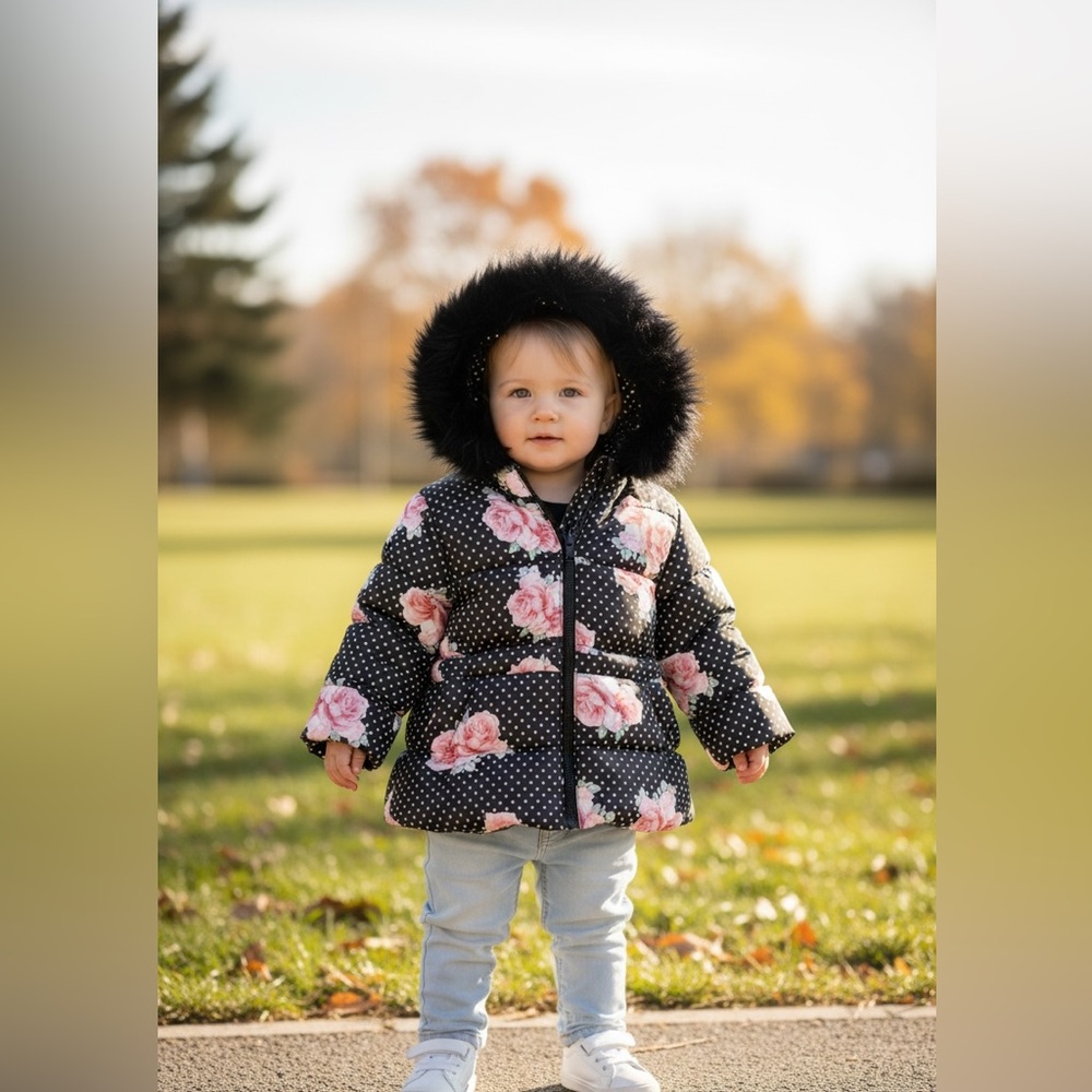 Floral Elegance Rothschild Jacket - 24M